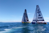 Itajaí Sailing Team recebe barcos da Volvo Ocean Race